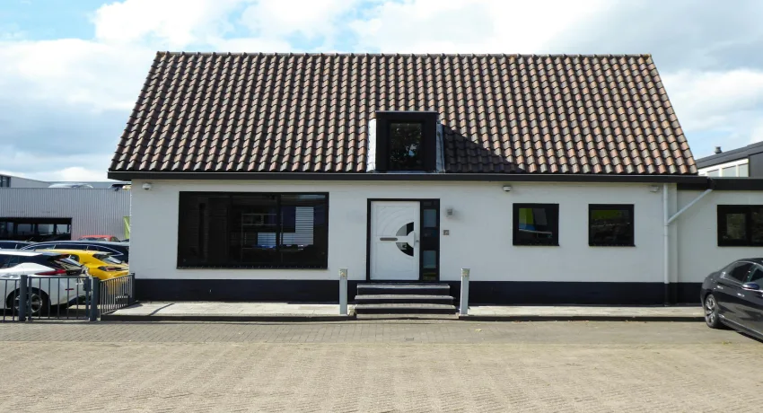 Gevel van een huis met goede isolatie